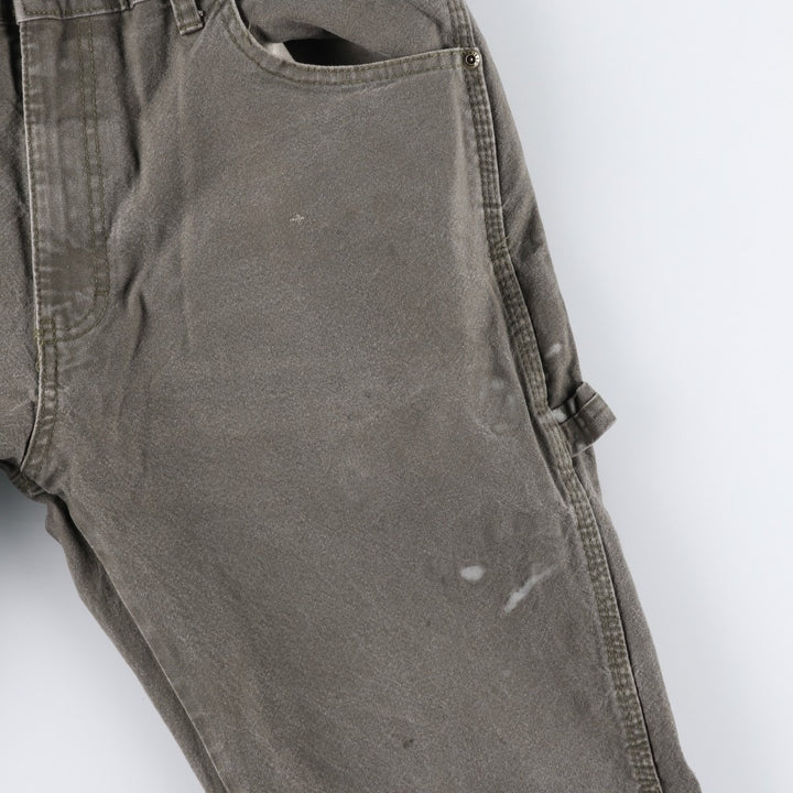 Dickies Duck Painter Pants Men's W34 equivalent cotton Khaki type Vintage Second Hand