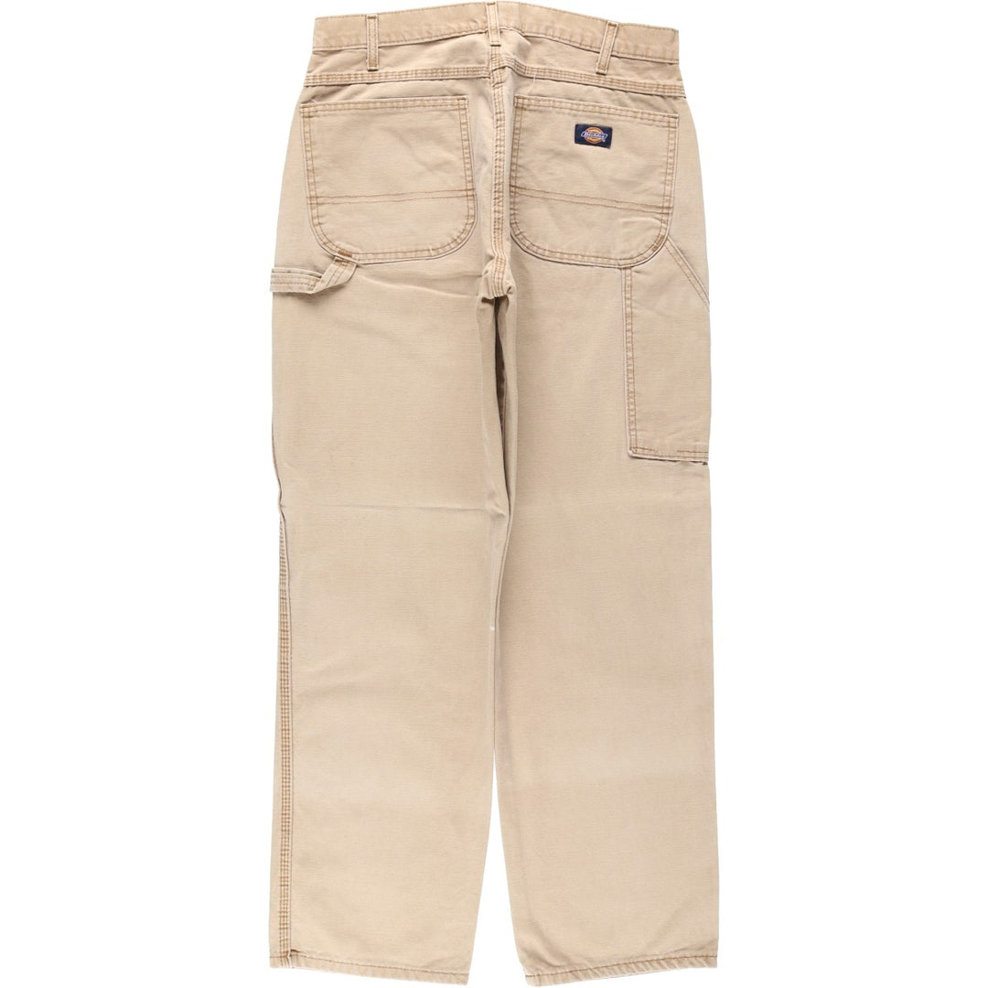 Dickies Duck Painter Pants Men's W33 equivalent cotton Beige type Vintage Second Hand