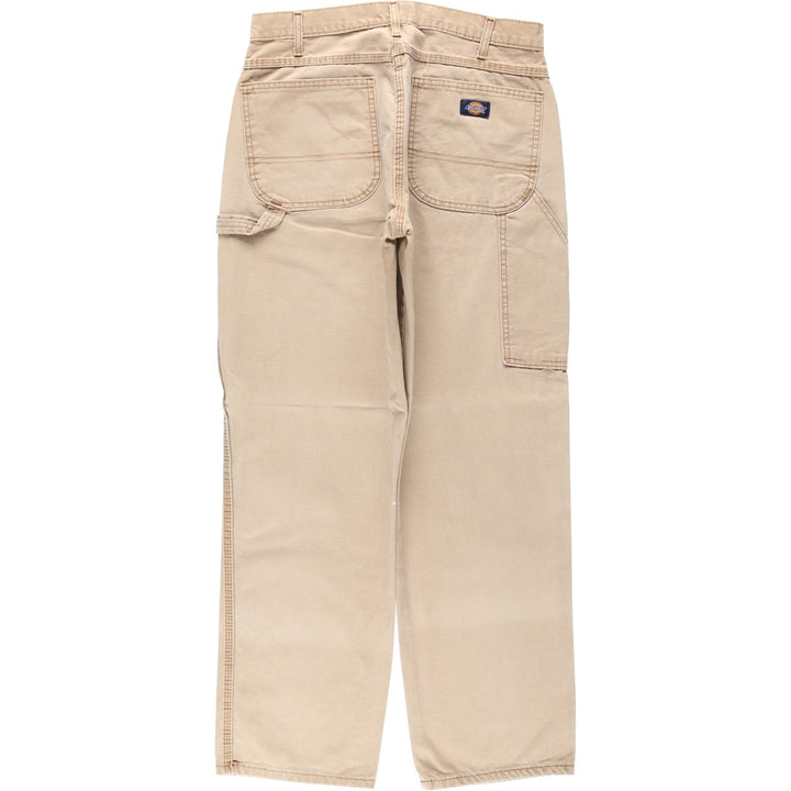 Dickies Duck Painter Pants Men's W33 equivalent cotton Beige type Vintage Second Hand