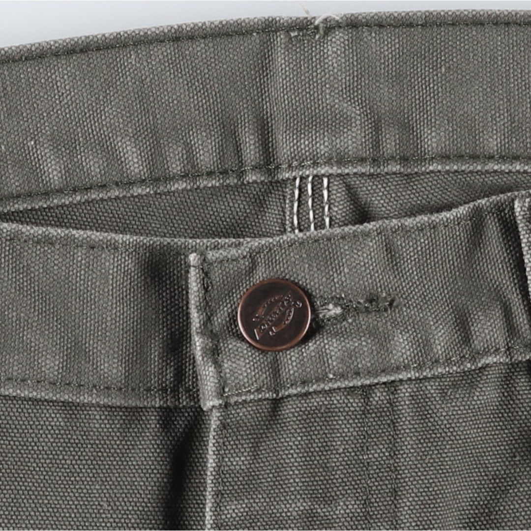 Dickies Duck Painter Pants Men's W34 equivalent cotton Khaki type Vintage Second Hand