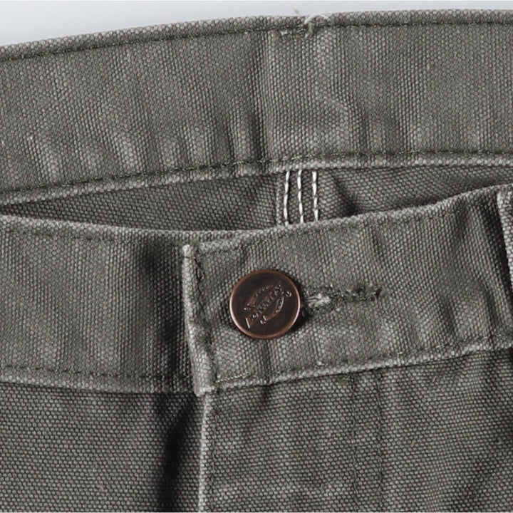 Dickies Duck Painter Pants Men's W34 equivalent cotton Khaki type Vintage Second Hand