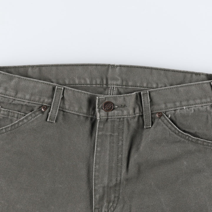 Dickies Duck Painter Pants Men's W34 equivalent cotton Khaki type Vintage Second Hand
