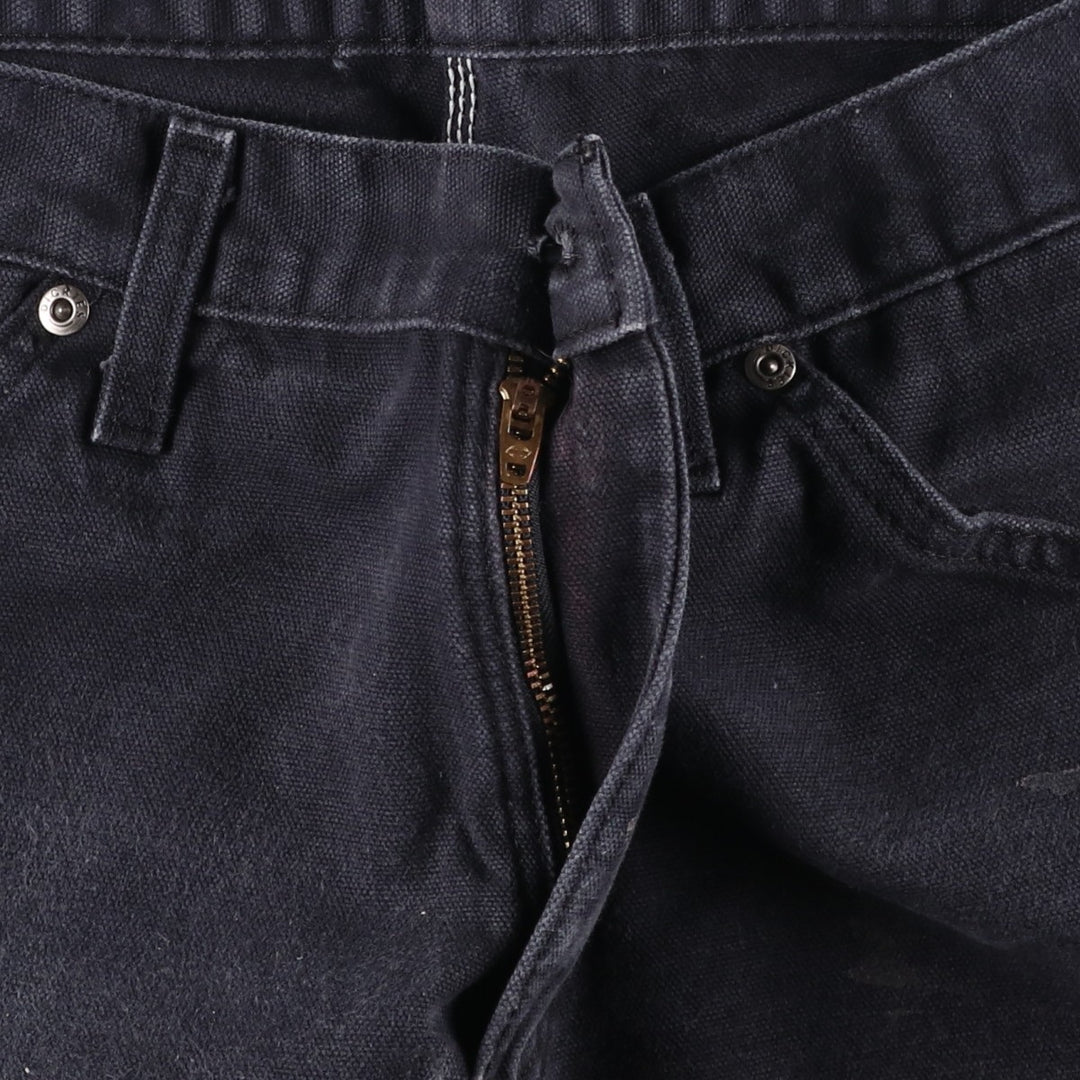 Dickies Duck Painter Pants Men's W32 equivalent cotton black type Vintage Second Hand