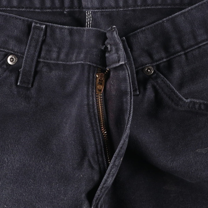 Dickies Duck Painter Pants Men's W32 equivalent cotton black type Vintage Second Hand