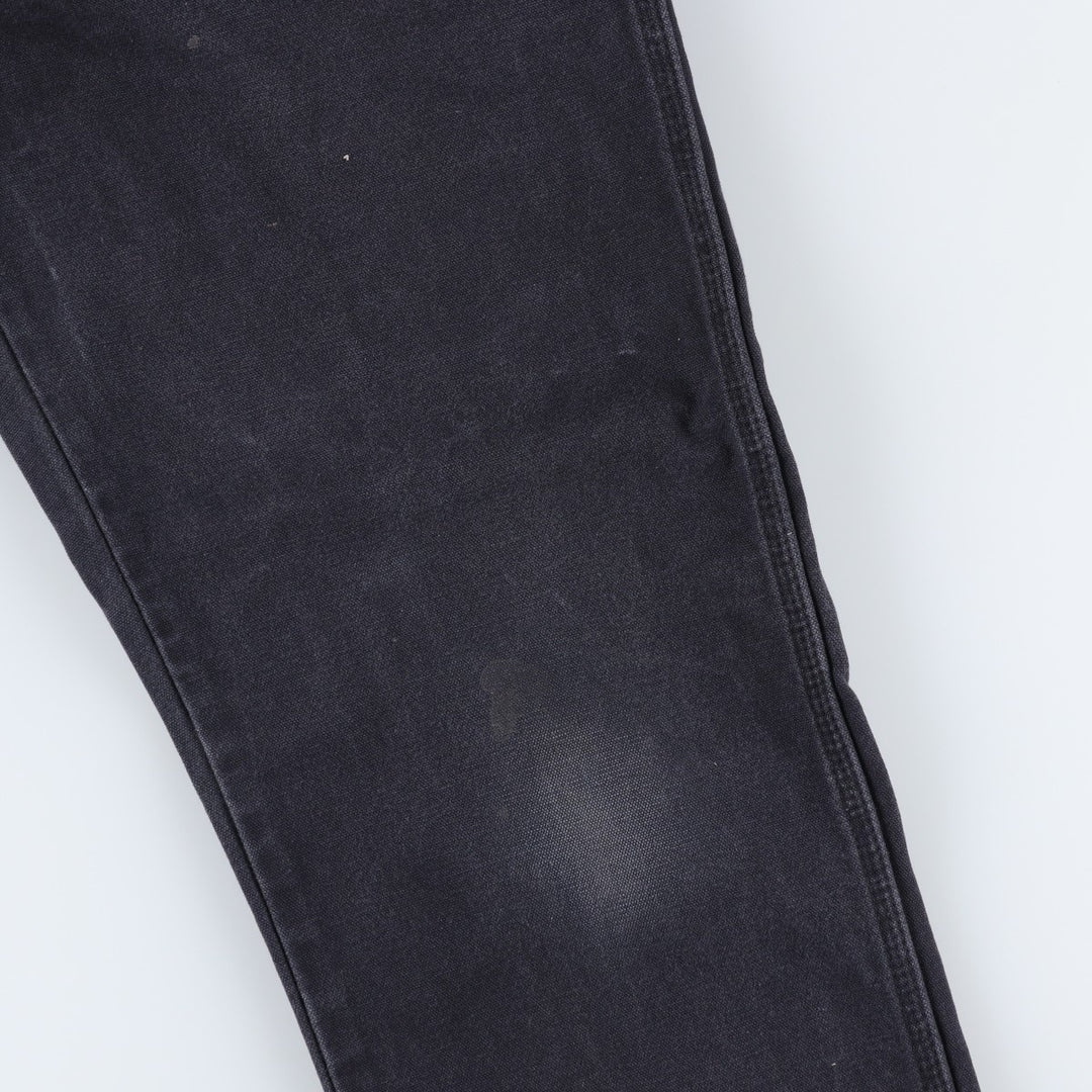 Dickies Duck Painter Pants Men's W32 equivalent cotton black type Vintage Second Hand