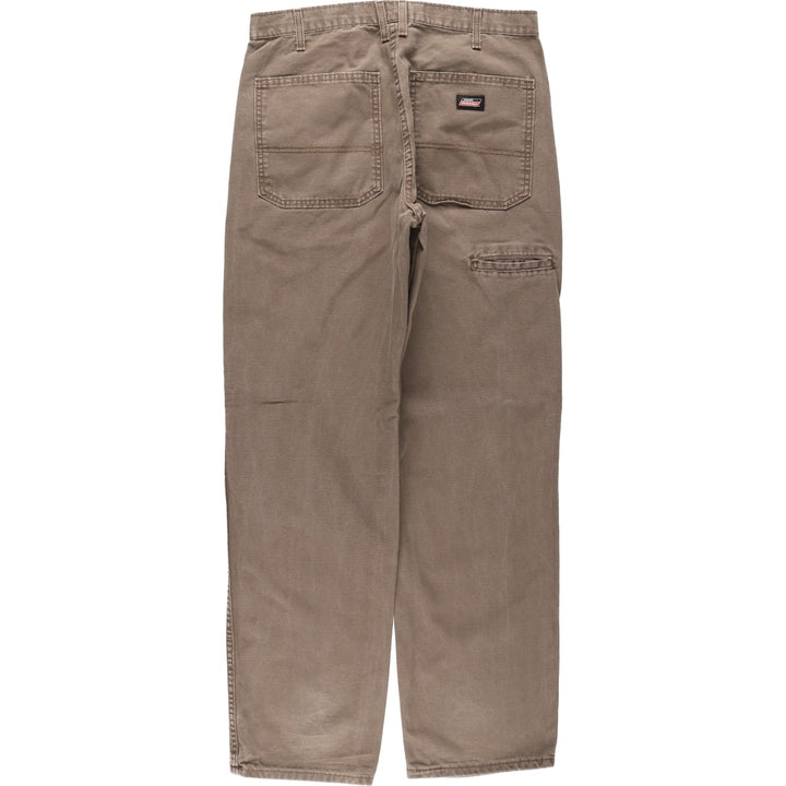 Dickies Duck Work Pants Men's W34 cotton brown type Vintage Second Hand