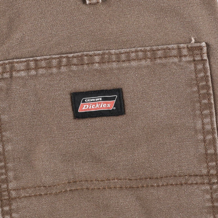 Dickies Duck Work Pants Men's W34 cotton brown type Vintage Second Hand