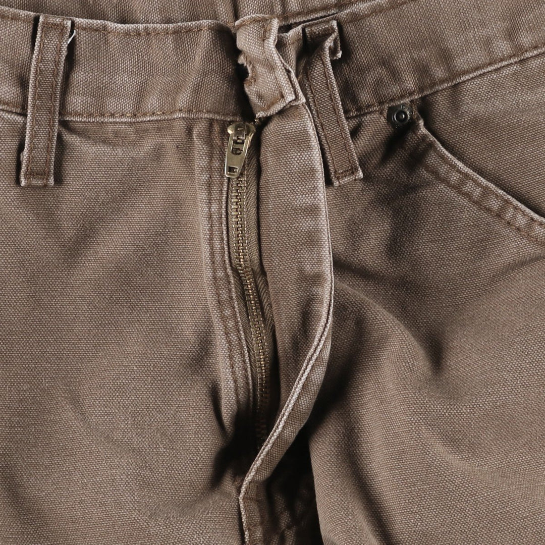 Dickies Duck Work Pants Men's W34 cotton brown type Vintage Second Hand