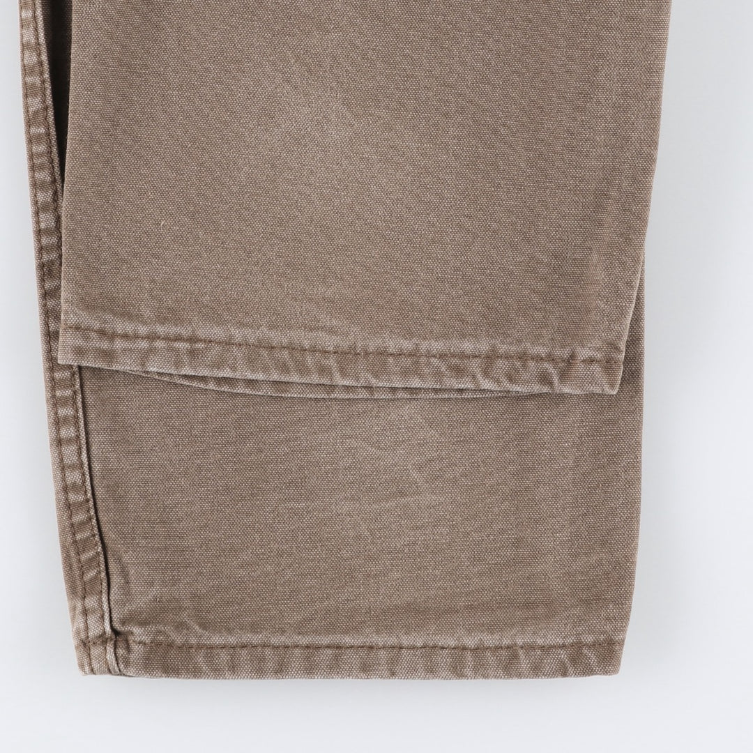 Dickies Duck Work Pants Men's W34 cotton brown type Vintage Second Hand
