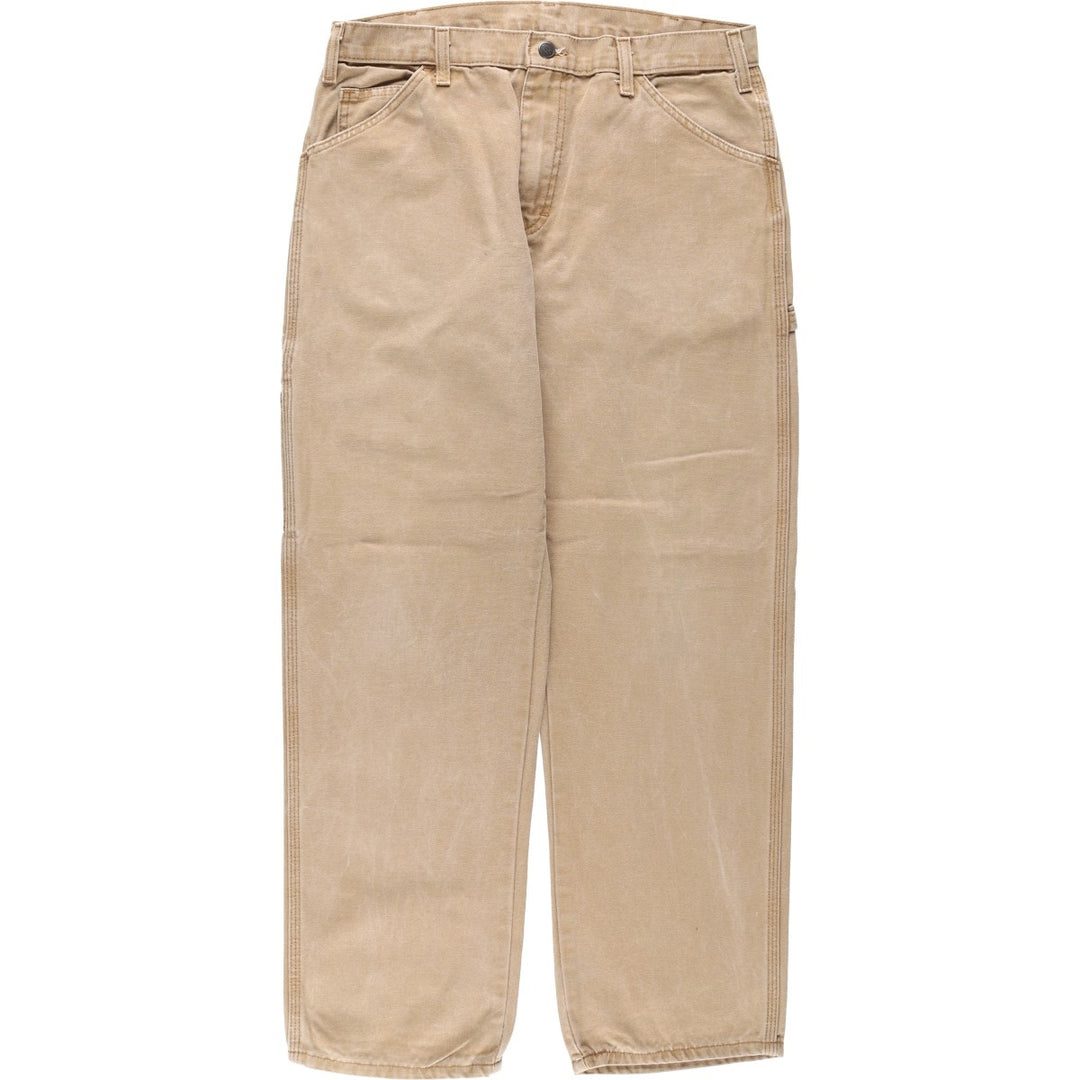 2000'S Dickies Relaxed Fit Duck Painter Pants, Men's W34 (approx.) cotton brown type Vintage Second Hand