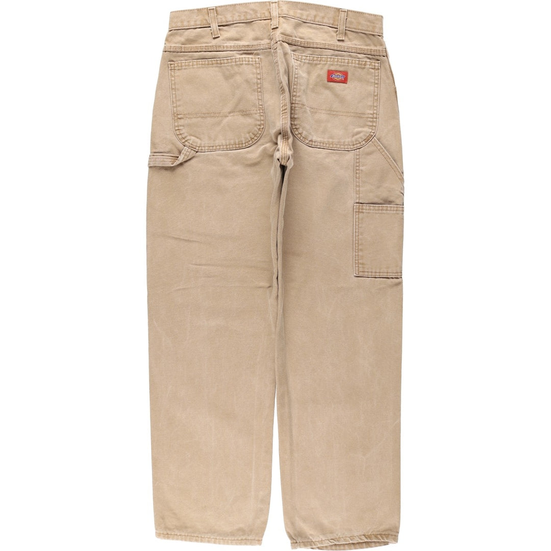 2000'S Dickies Relaxed Fit Duck Painter Pants, Men's W34 (approx.) cotton brown type Vintage Second Hand