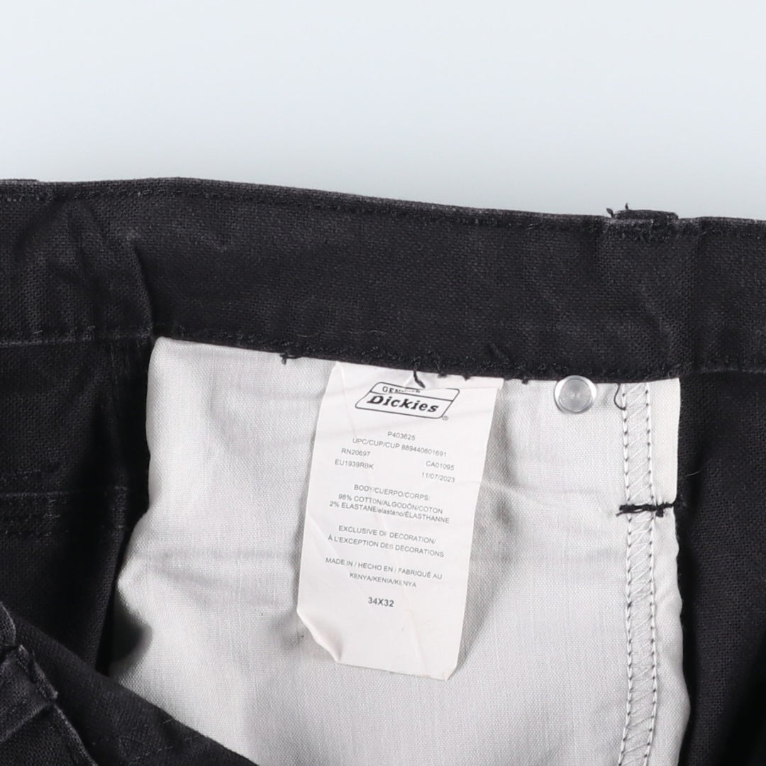 Dickies Duck Painter Pants Men's W35 equivalent cotton black type Vintage Second Hand