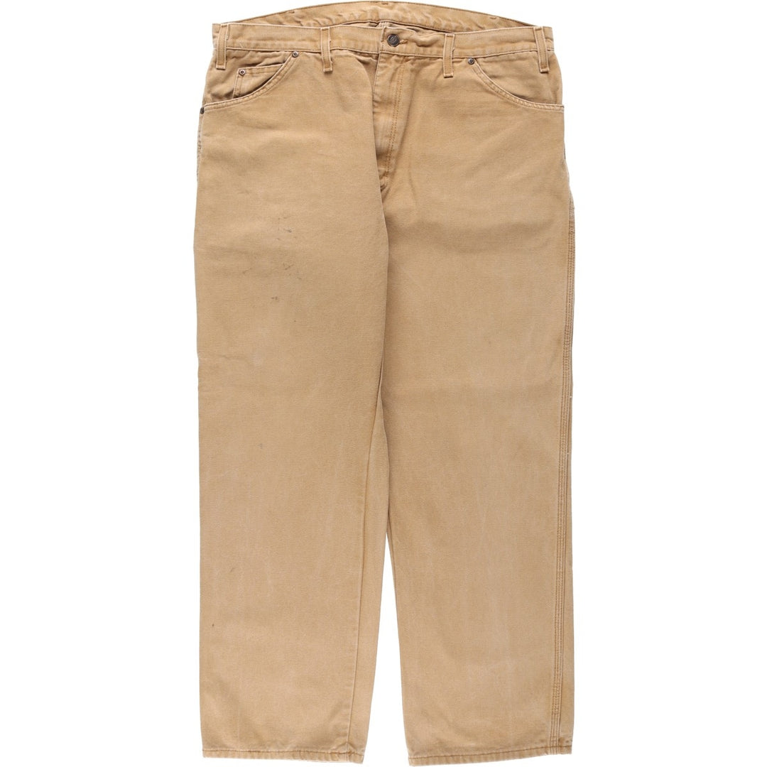 Dickies Duck Painter Pants Men's W38 cotton beige type brown Vintage Second Hand