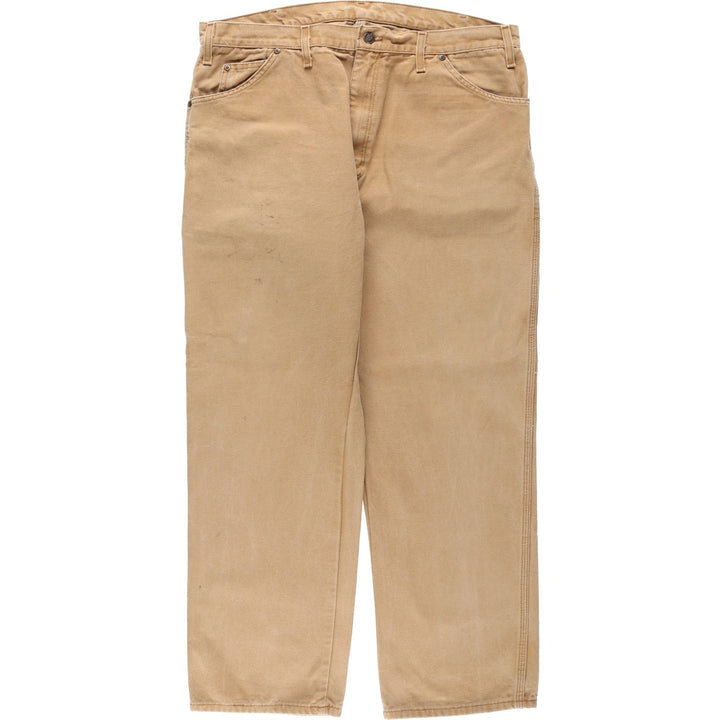 Dickies Duck Painter Pants Men's W38 cotton beige type brown Vintage Second Hand