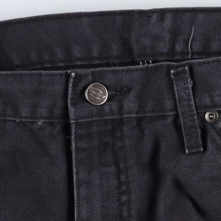 Dickies Duck Painter Pants Men's W36 cotton black type Vintage Second Hand