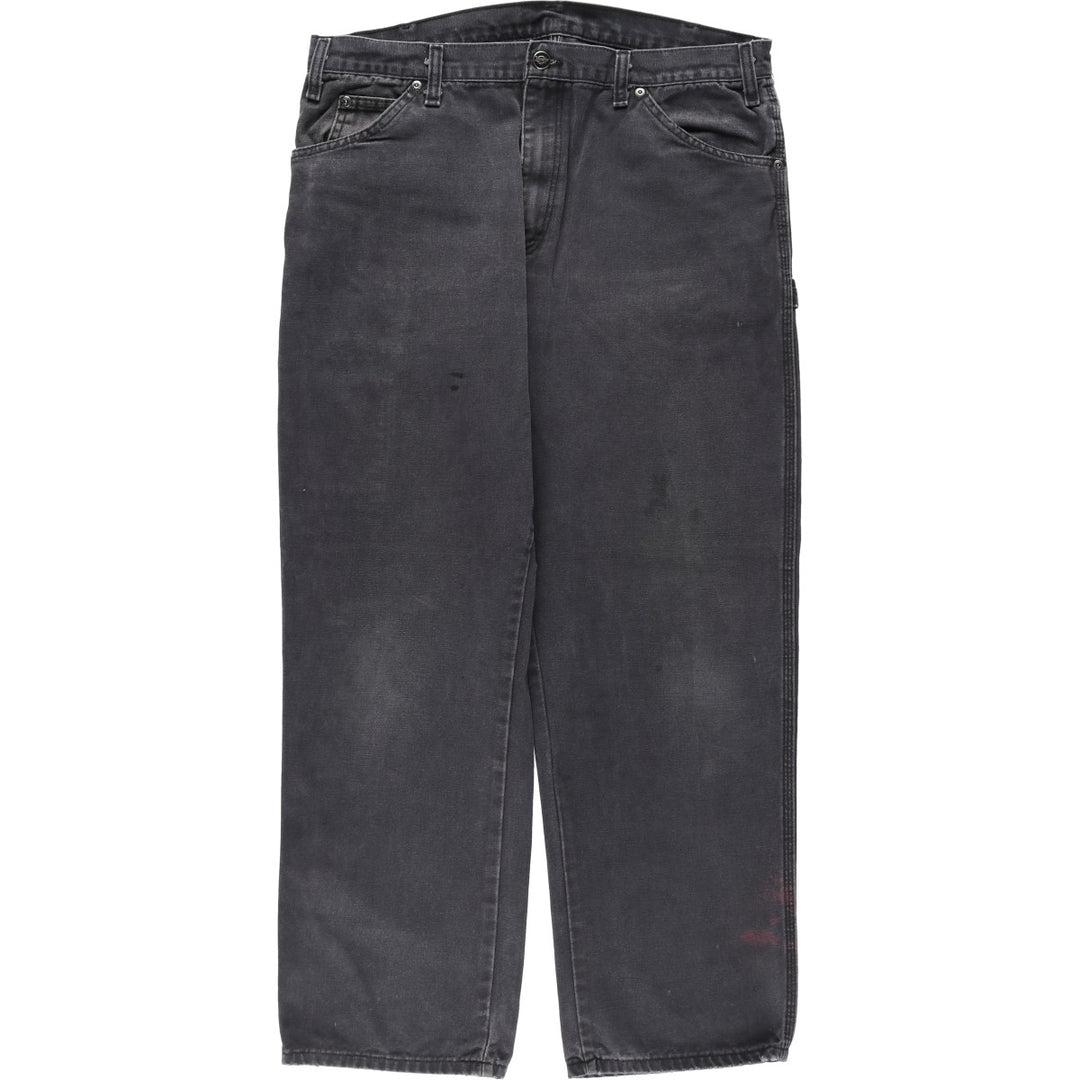 Dickies Duck Painter Pants Men's W36 cotton black type Vintage Second Hand