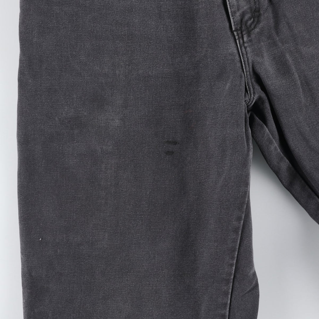 Dickies Duck Painter Pants Men's W36 cotton black type Vintage Second Hand