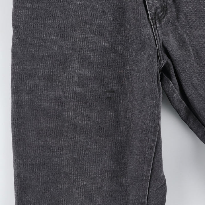 Dickies Duck Painter Pants Men's W36 cotton black type Vintage Second Hand