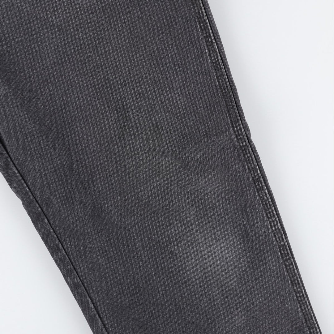 Dickies Duck Painter Pants Men's W36 cotton black type Vintage Second Hand