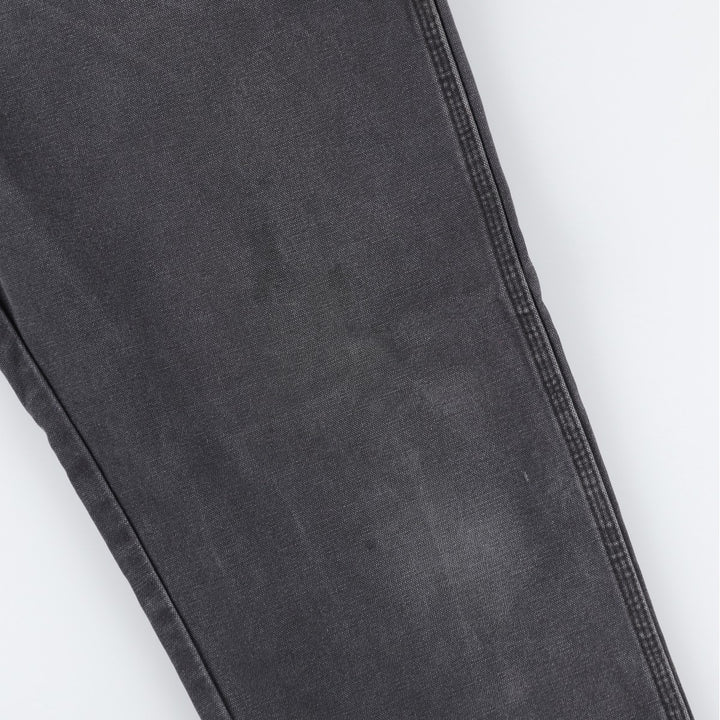 Dickies Duck Painter Pants Men's W36 cotton black type Vintage Second Hand