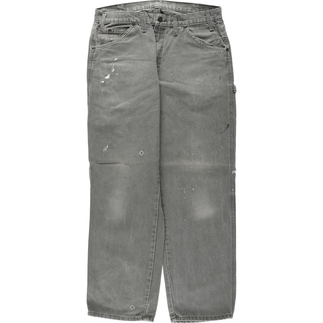Dickies Duck Painter Pants Men's W34 equivalent unclear Khaki type Vintage Second Hand