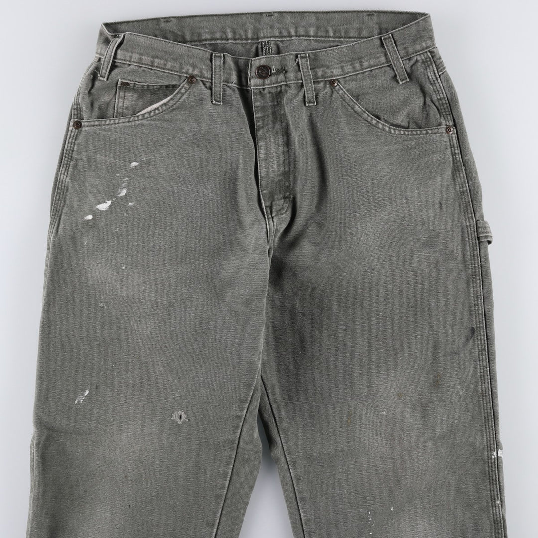 Dickies Duck Painter Pants Men's W34 equivalent unclear Khaki type Vintage Second Hand