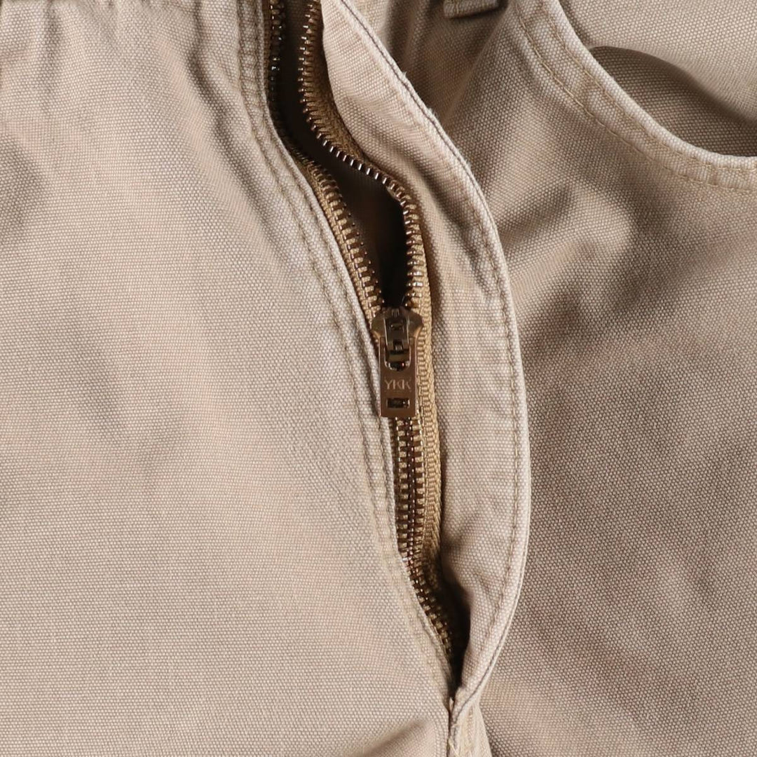 Carhartt Loose Original Fit Duck Work Pants, Men's W34 (approx.) cotton Beige type Vintage Second Hand