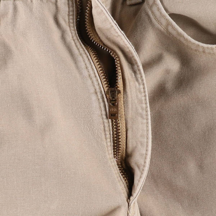 Carhartt Loose Original Fit Duck Work Pants, Men's W34 (approx.) cotton Beige type Vintage Second Hand