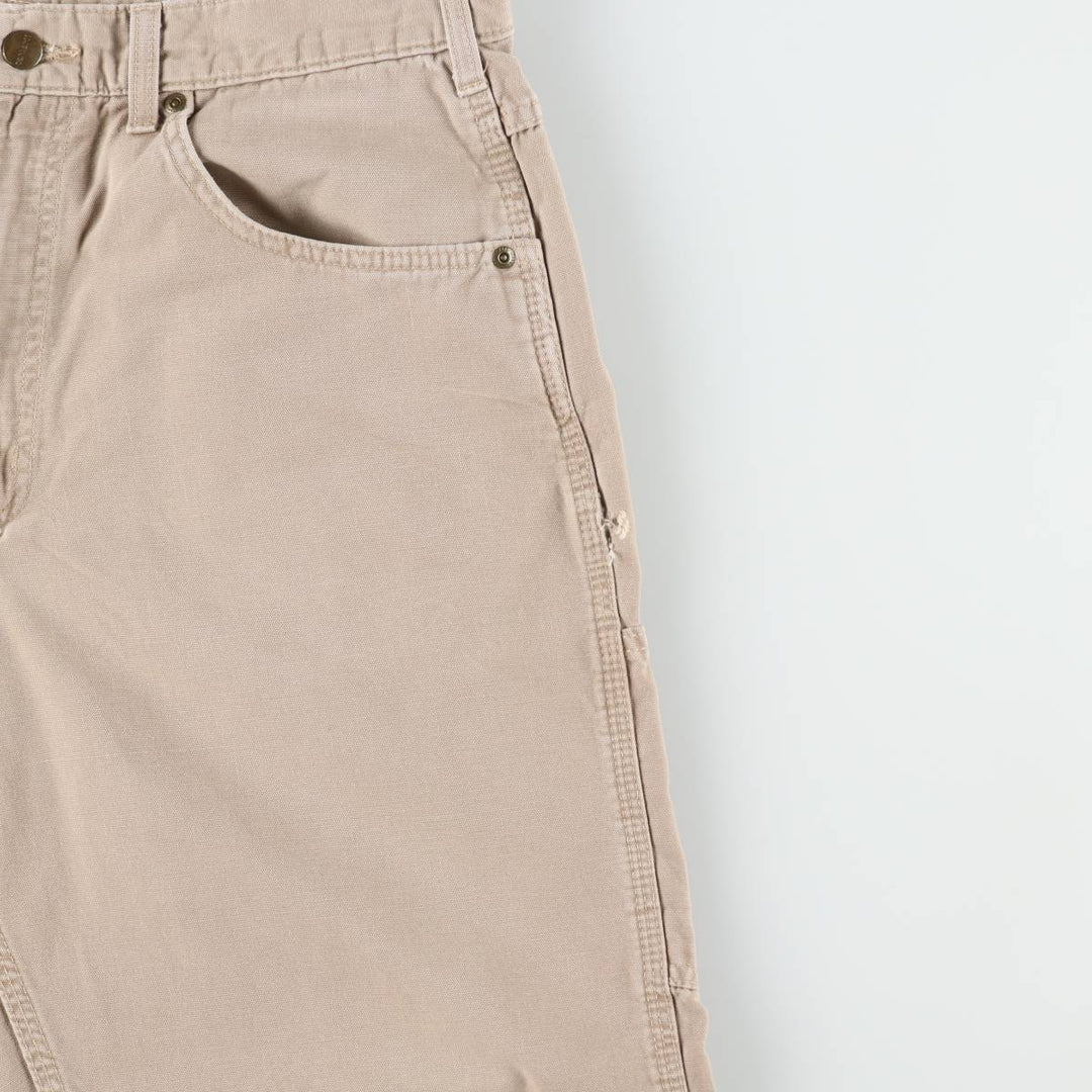 Carhartt Loose Original Fit Duck Work Pants, Men's W34 (approx.) cotton Beige type Vintage Second Hand