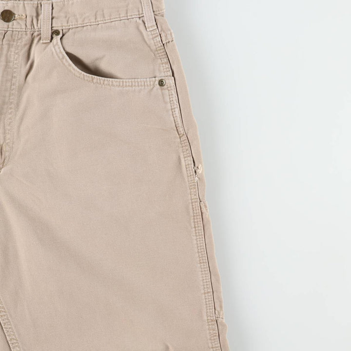 Carhartt Loose Original Fit Duck Work Pants, Men's W34 (approx.) cotton Beige type Vintage Second Hand