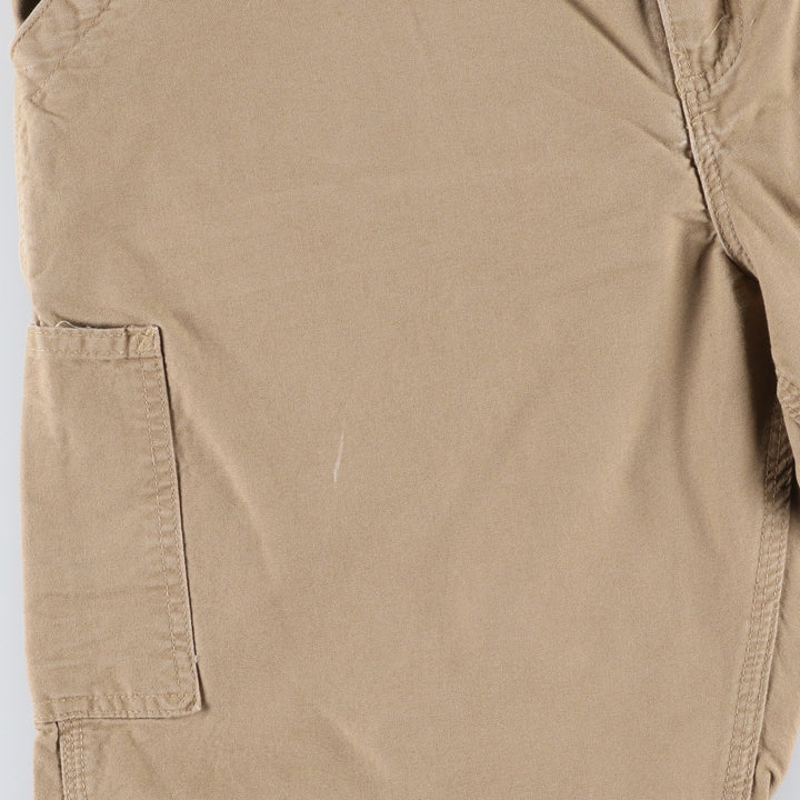 Carhartt Dungaree Fit Duck Painter Pants, Men's, W36 equivalent cotton Khaki type brown Vintage Second Hand