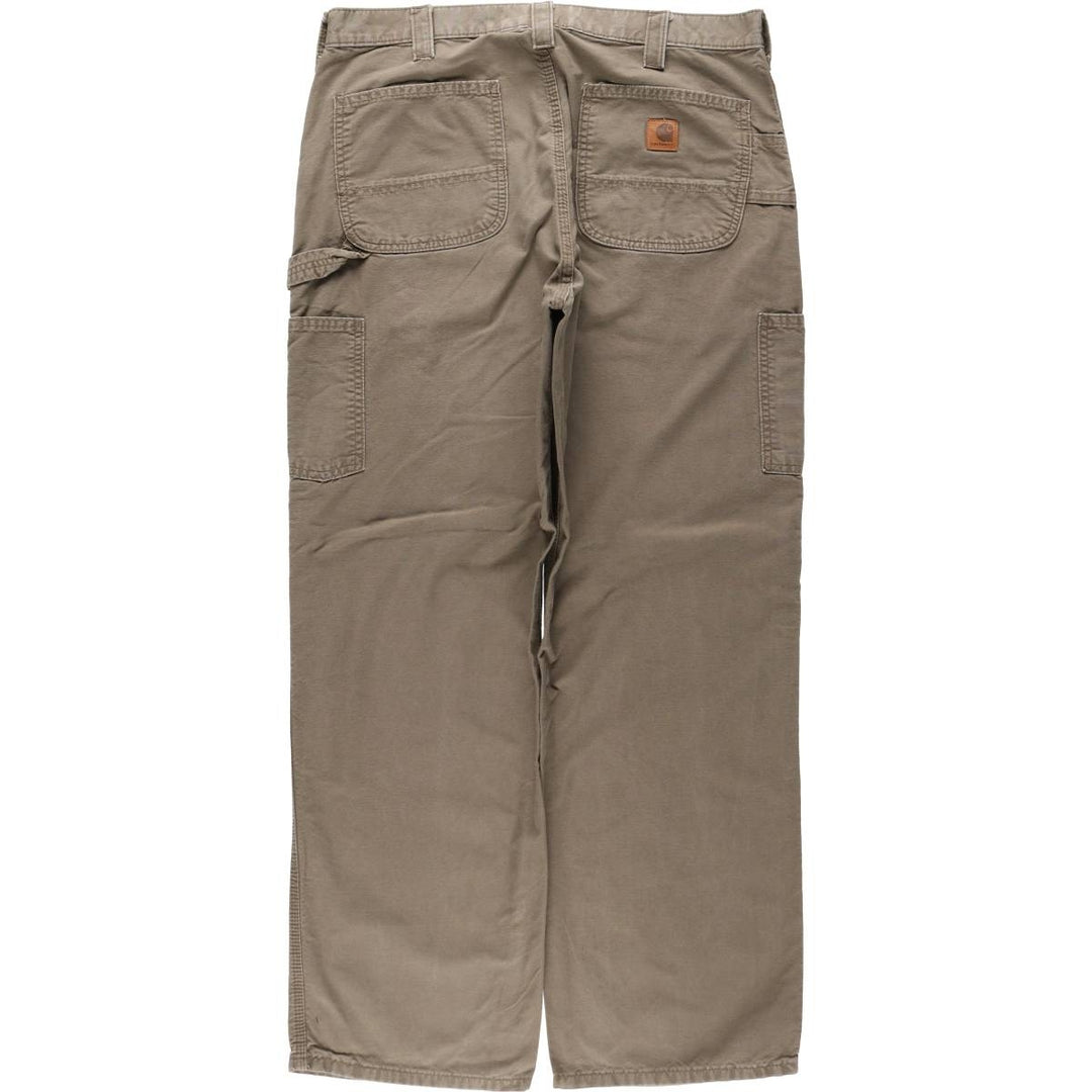 Carhartt Duck Painter Pants, Men's, W36 equivalent unclear Khaki type brown Vintage Second Hand
