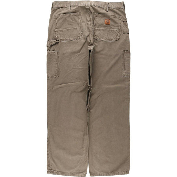 Carhartt Duck Painter Pants, Men's, W36 equivalent unclear Khaki type brown Vintage Second Hand