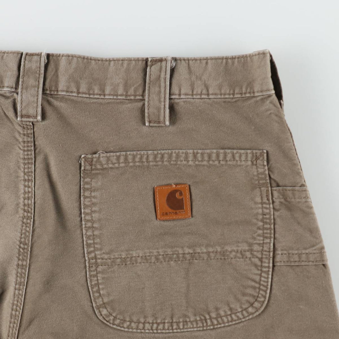 Carhartt Duck Painter Pants, Men's, W36 equivalent unclear Khaki type brown Vintage Second Hand