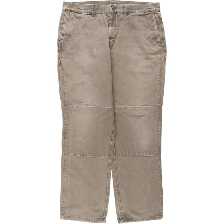 2000'S Patagonia Organic Cotton Shop Pants Regular 56337F Double Knee Duck Work Pants Men's W35 equivalent Organic cotton brown type Vintage Second Hand