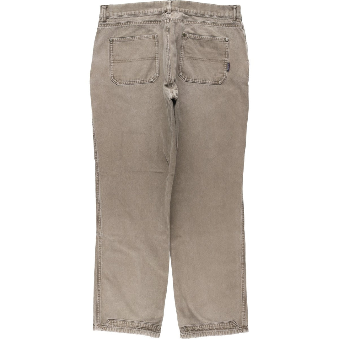 2000'S Patagonia Organic Cotton Shop Pants Regular 56337F Double Knee Duck Work Pants Men's W35 equivalent Organic cotton brown type Vintage Second Hand