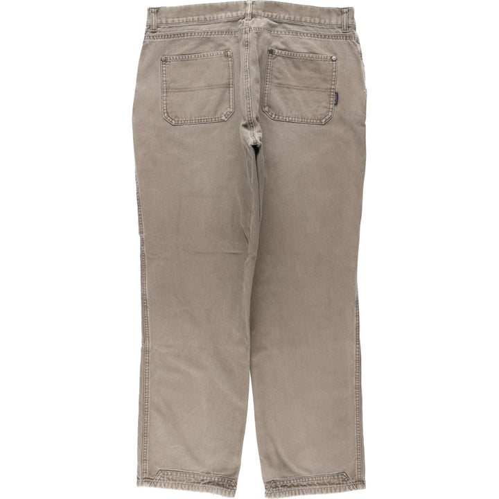 2000'S Patagonia Organic Cotton Shop Pants Regular 56337F Double Knee Duck Work Pants Men's W35 equivalent Organic cotton brown type Vintage Second Hand