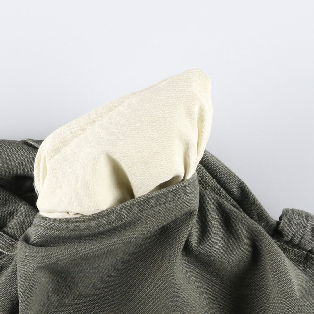 00'S Carhartt Duck Painter Pants Men's W32 equivalent cotton Khaki type Vintage Second Hand