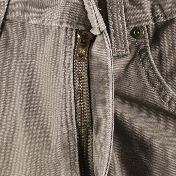 Carhartt Loose Original Fit Duck Work Pants, Men's W35 (approx.) cotton Beige type Vintage Second Hand