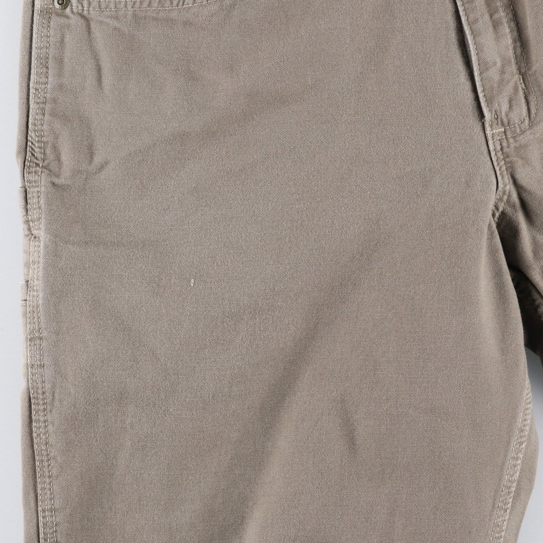 Carhartt Loose Original Fit Duck Work Pants, Men's W35 (approx.) cotton Beige type Vintage Second Hand