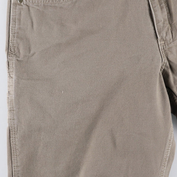 Carhartt Loose Original Fit Duck Work Pants, Men's W35 (approx.) cotton Beige type Vintage Second Hand