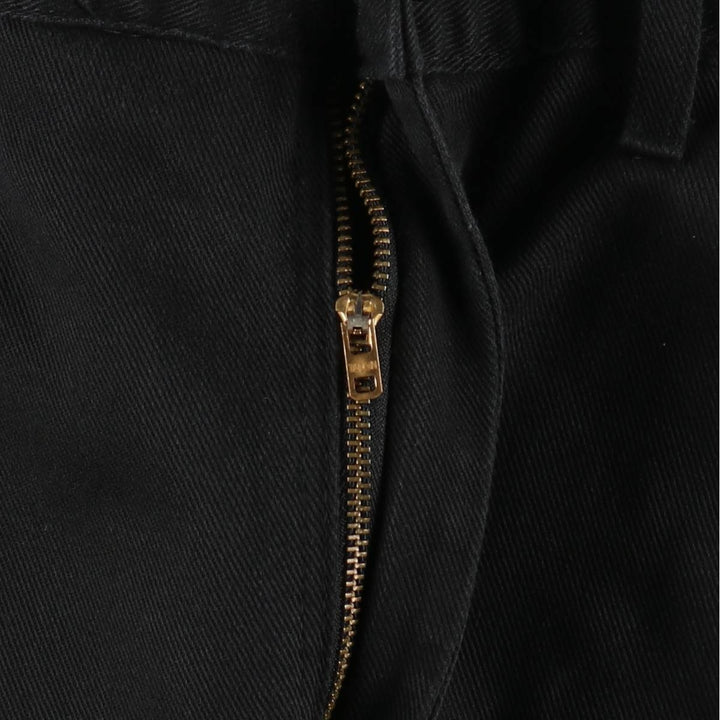Dickies Black Denim Flare Cut Denim Pants, Men's W35 (approx.) cotton black type Vintage Second Hand