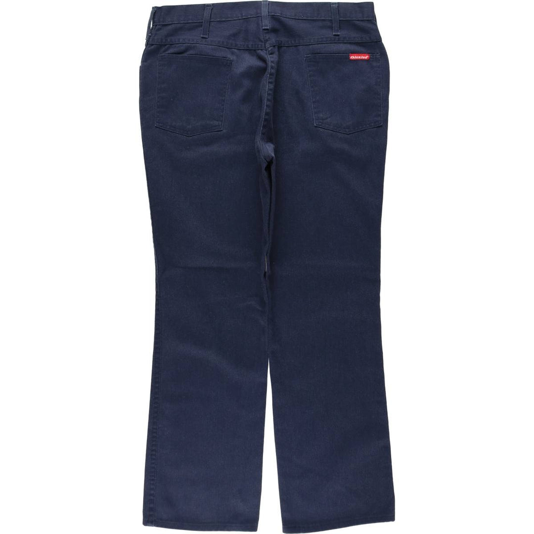 Dickies Flare Cut Denim Pants, Men's W35 (approx.) unclear navy blue type Vintage Second Hand