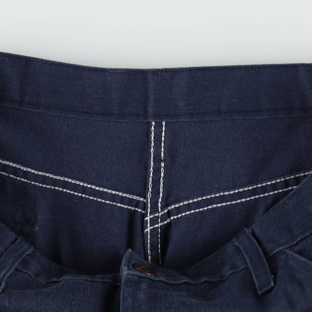 Dickies Flare Cut Denim Pants, Men's W35 (approx.) unclear navy blue type Vintage Second Hand