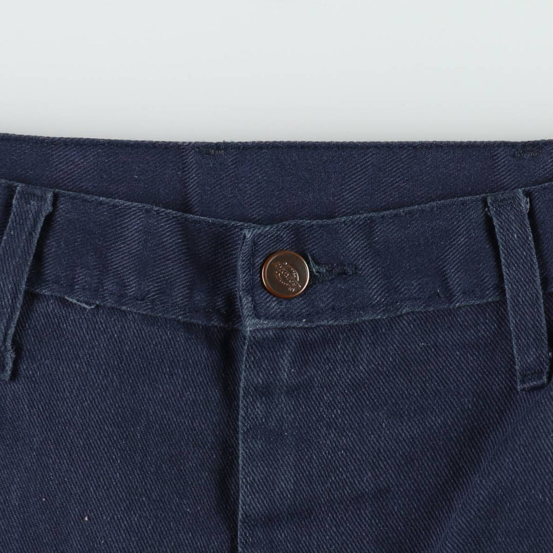 Dickies Flare Cut Denim Pants, Men's W35 (approx.) unclear navy blue type Vintage Second Hand