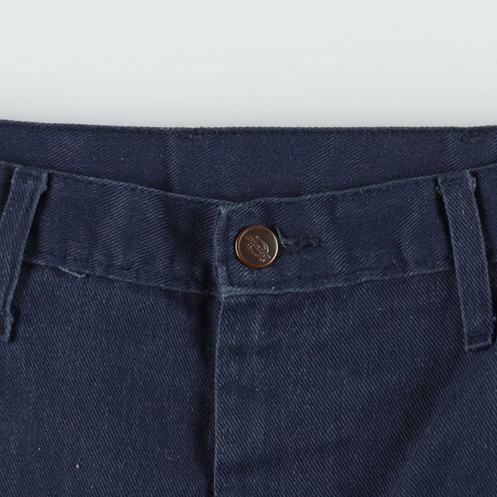 Dickies Flare Cut Denim Pants, Men's W35 (approx.) unclear navy blue type Vintage Second Hand