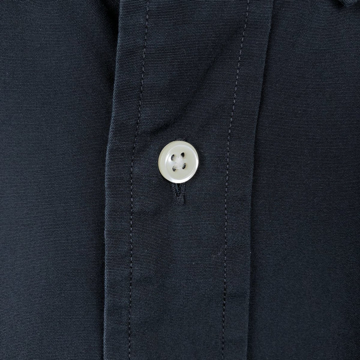 Ralph Lauren BLAKE long sleeve button down shirt, men's XL size cotton black type Vintage Second Hand