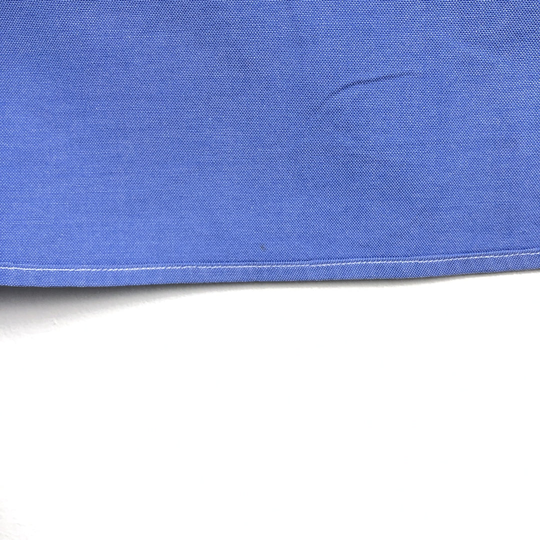 Ralph Lauren Classic Fit Long Sleeve Button Down Shirt, Men's Size L cotton blue type Vintage Second Hand