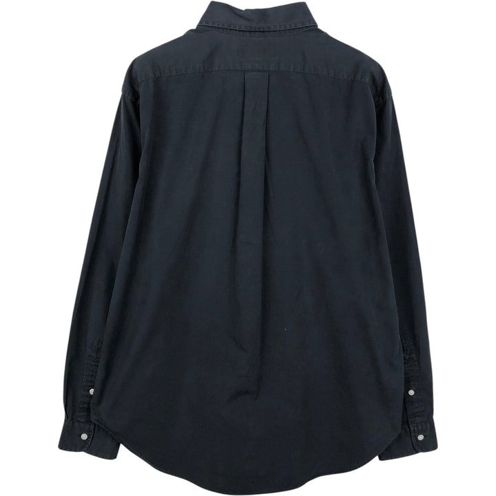 Ralph Lauren Classic Fit Long Sleeve Button Down Shirt, Men's Size L cotton black type Vintage Second Hand
