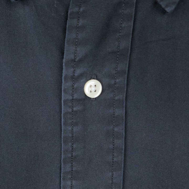 Ralph Lauren Classic Fit Long Sleeve Button Down Shirt, Men's Size L cotton black type Vintage Second Hand